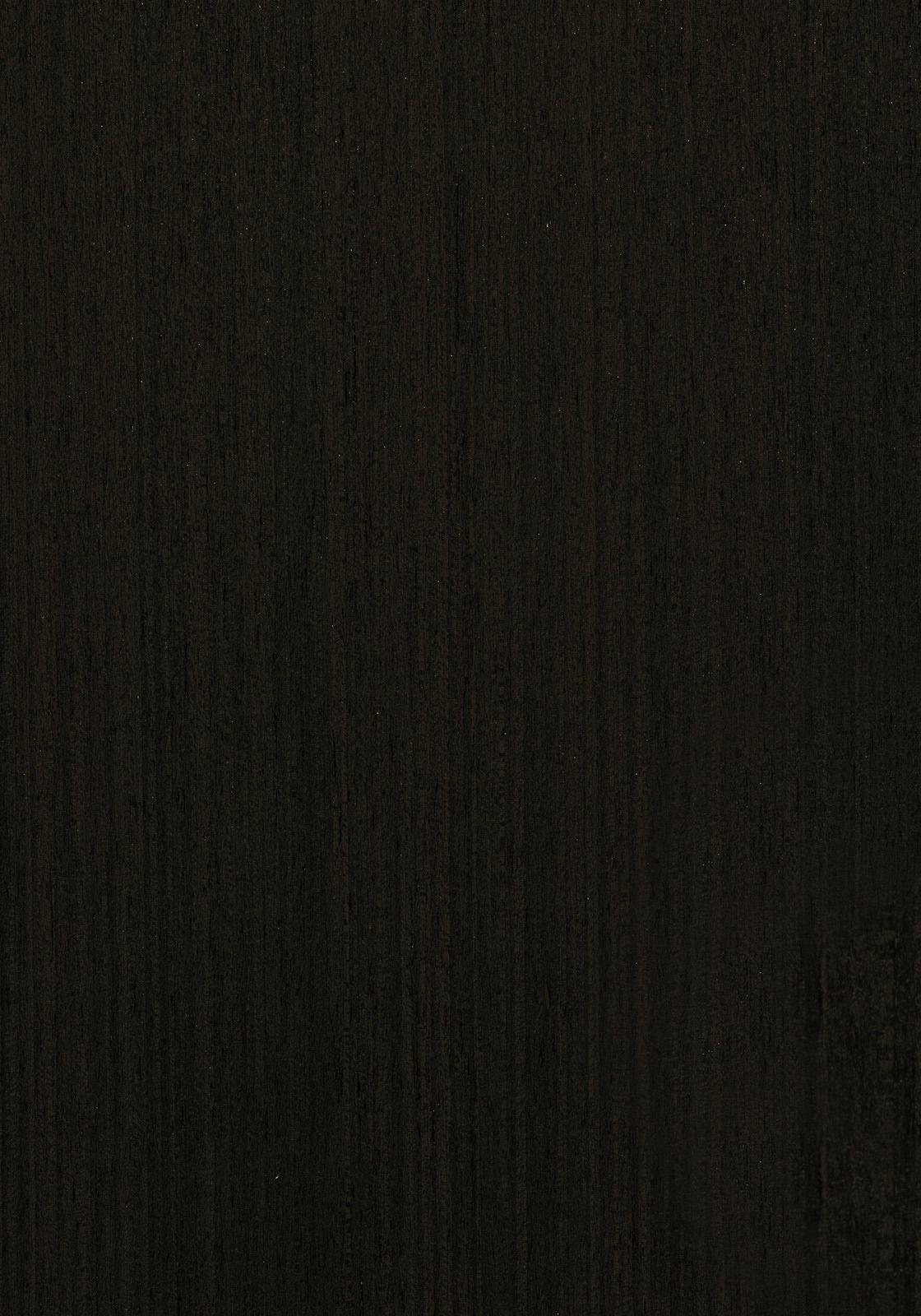 Dye-A-Log Reconstituted Black real material sample - straight grain veneer