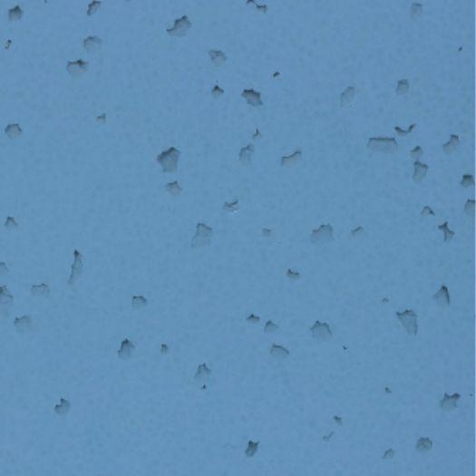 Eco-Flakes Blueberry real material sample - recycled composite panel with scattered flakes