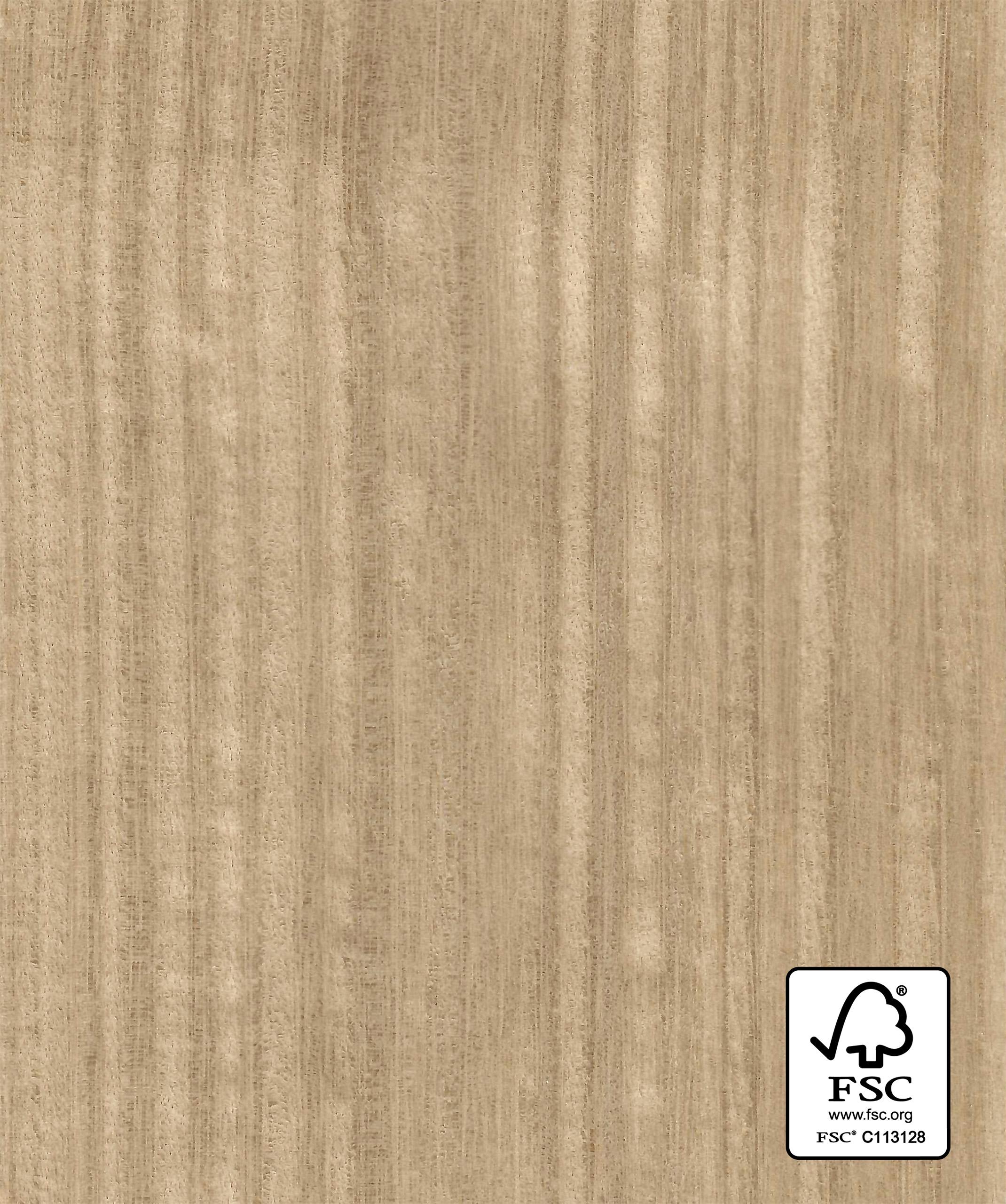 Dye-A-Log Natural Dyed Eucalyptus 142 real material sample - straight grain veneer