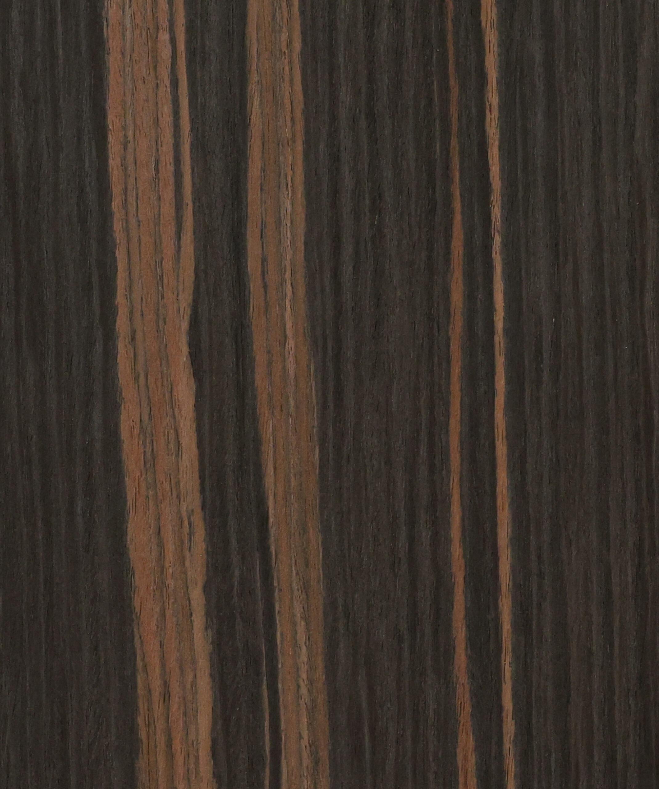 Dye-A-Log Paired Ebony 211 real material sample - book-matched wood veneer grain