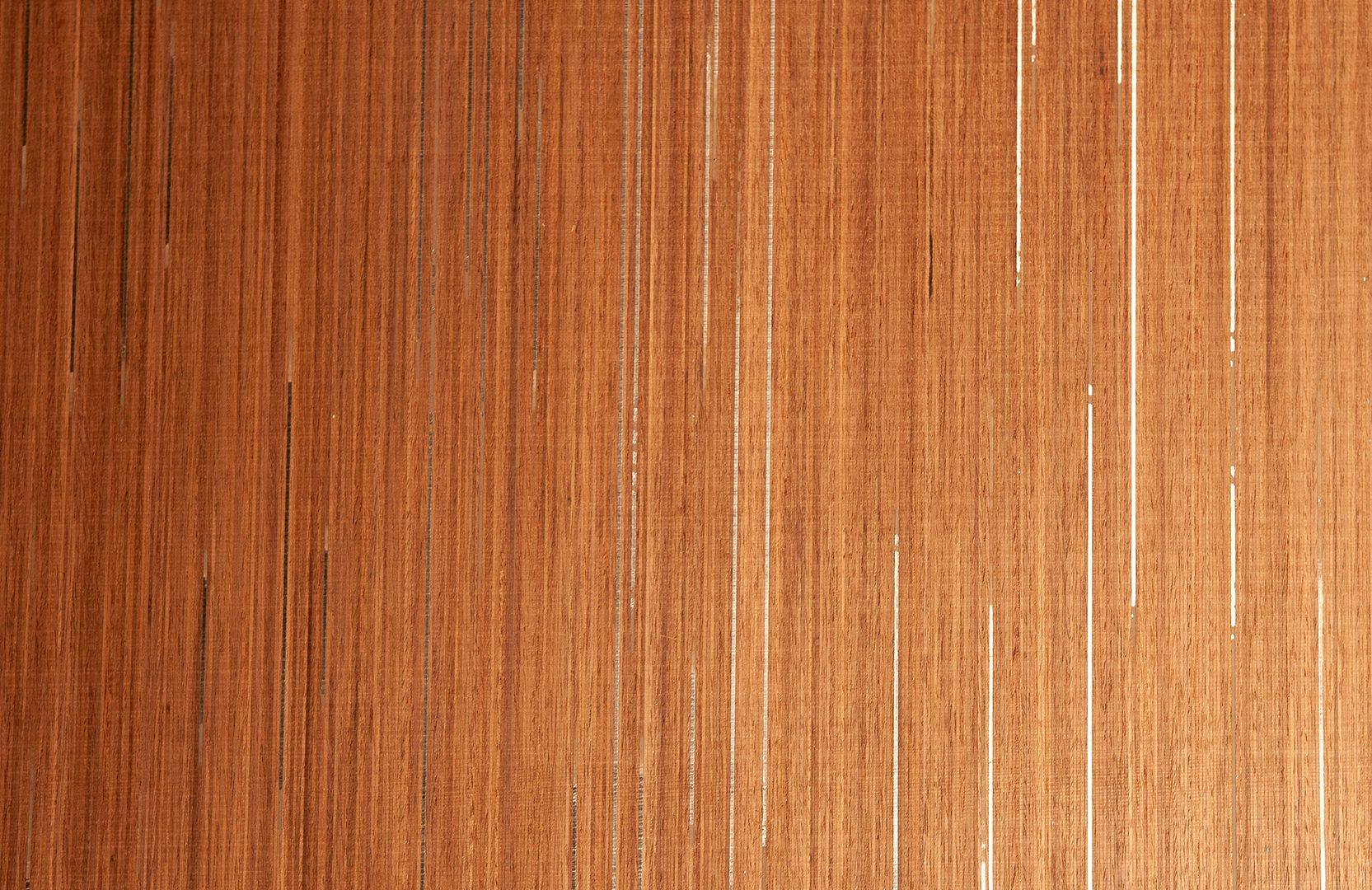 Koncepts Starlights - wood veneer with scattered short metal inlay lines