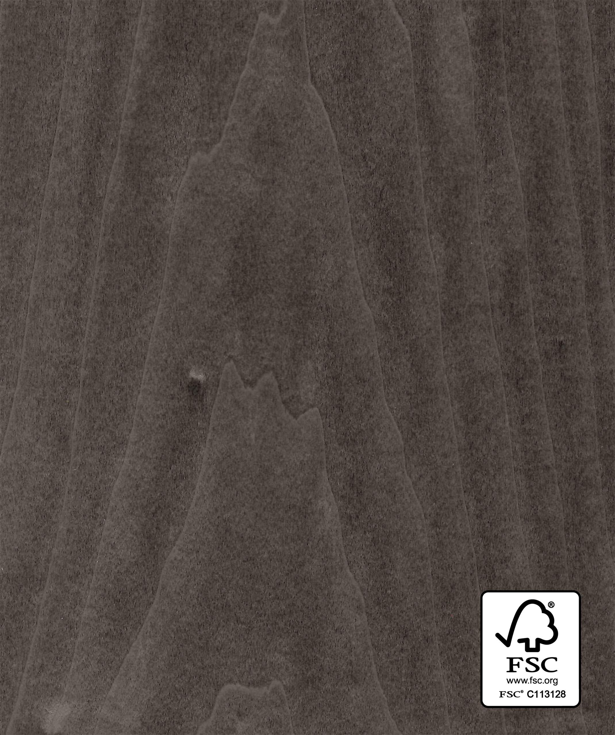 Dye-A-Log Natural Dyed Tulipwood 028 real material sample - straight grain veneer