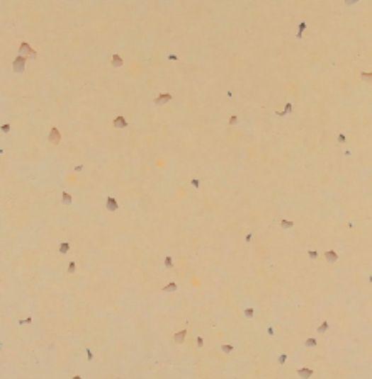 Eco-Flakes Vanilla real material sample - recycled composite panel with scattered flakes