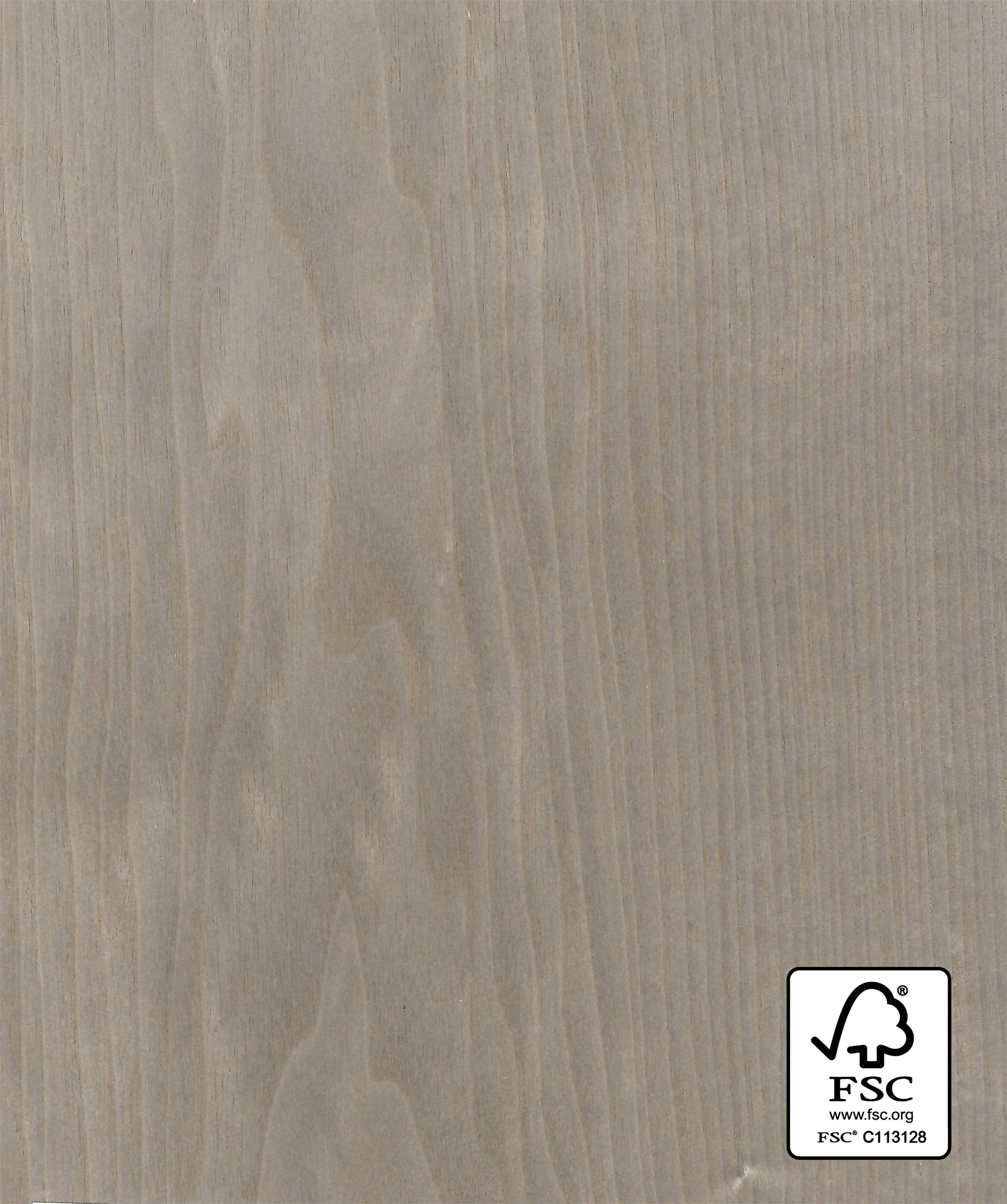 Dye-A-Log Natural Dyed Walnut 218 real material sample - straight grain veneer