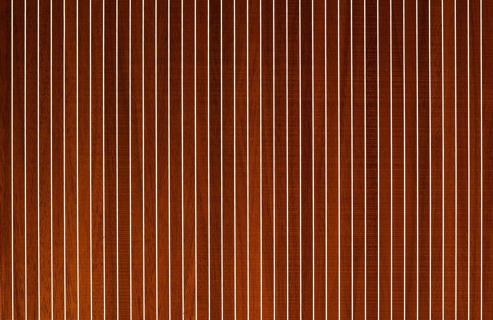 Koncepts Walnut Stripes - walnut veneer with fine, closely spaced metal inlay lines