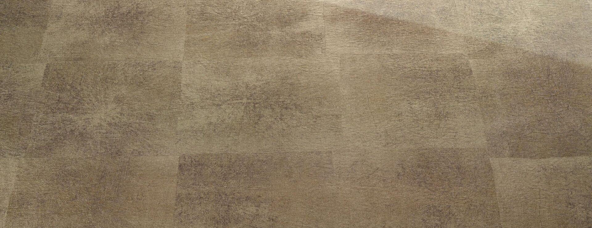 Elements Acrylic Bronze Leaf real material sample - aged patina laminate