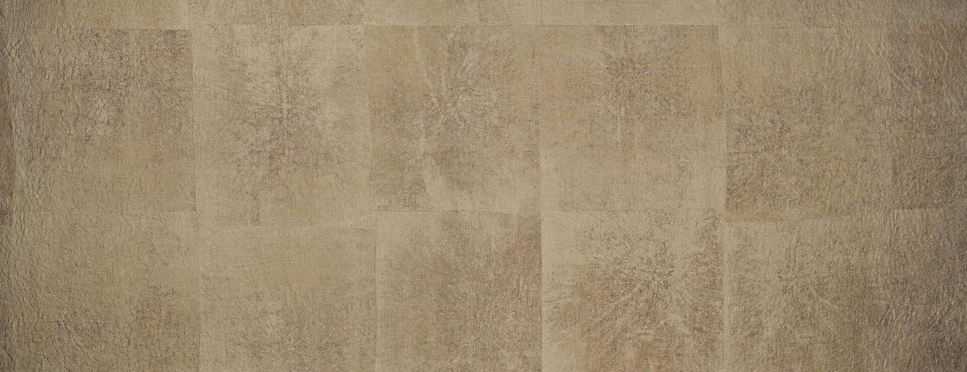 Elements Bronze Leaf real material sample - aged patina finish laminate