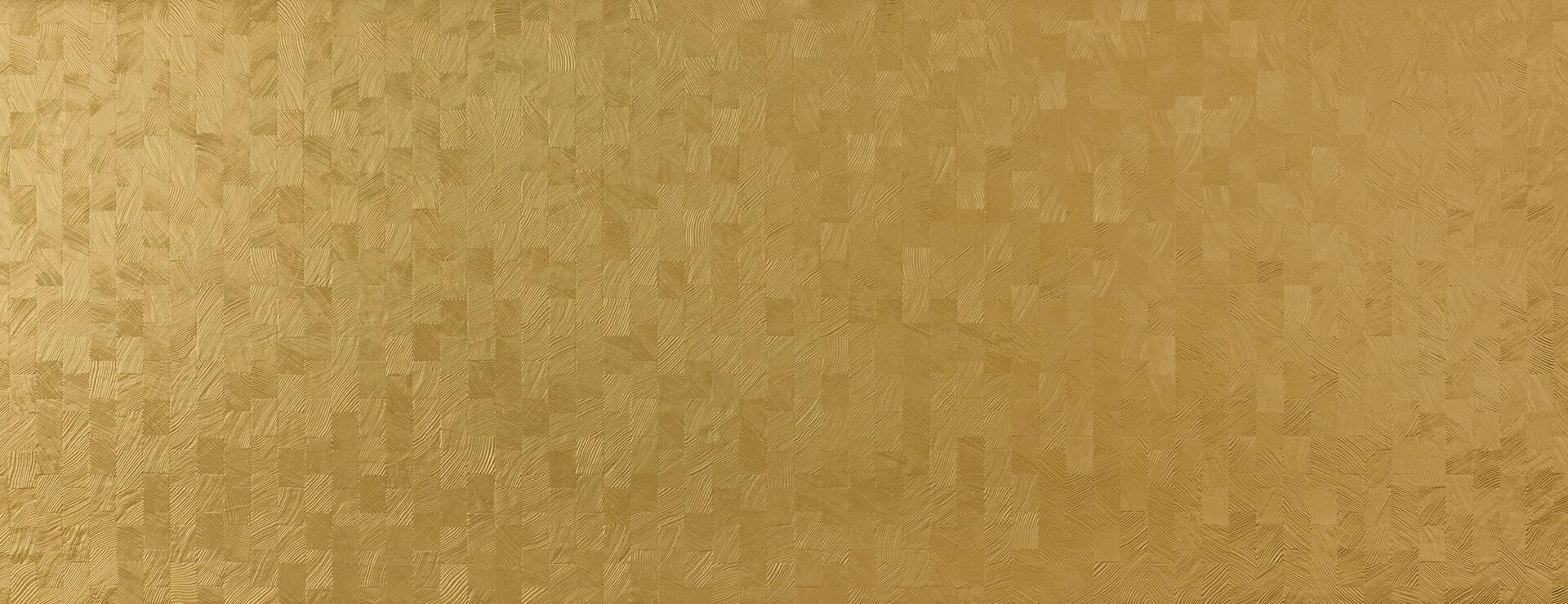 Elements Drift Gold real material sample - basket weave laminate
