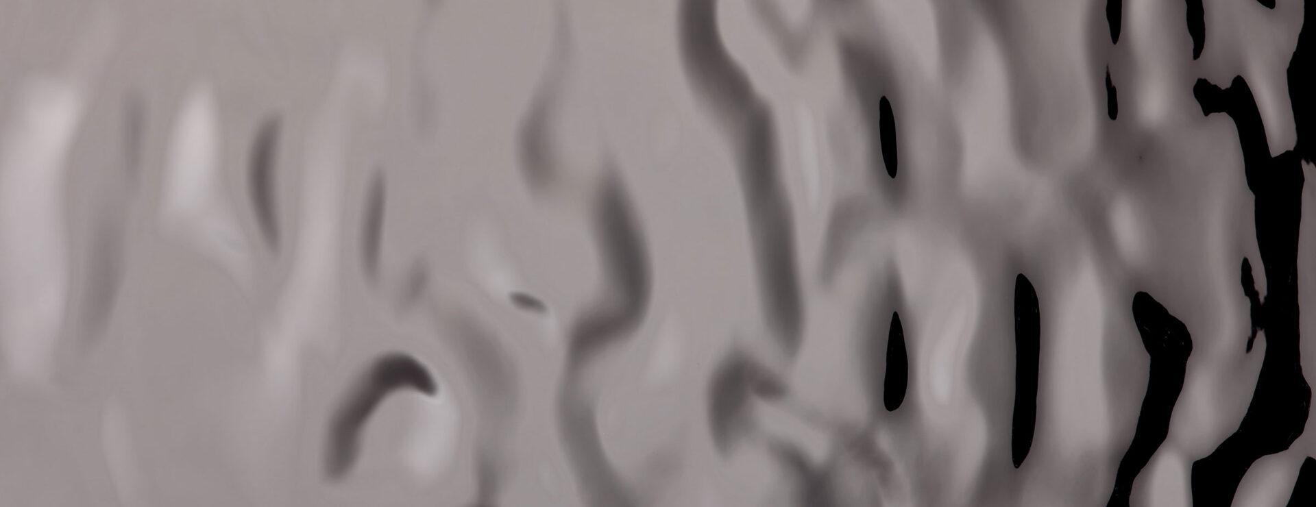 Elements Oceano Anthracite real material sample - liquid distortion weave laminate