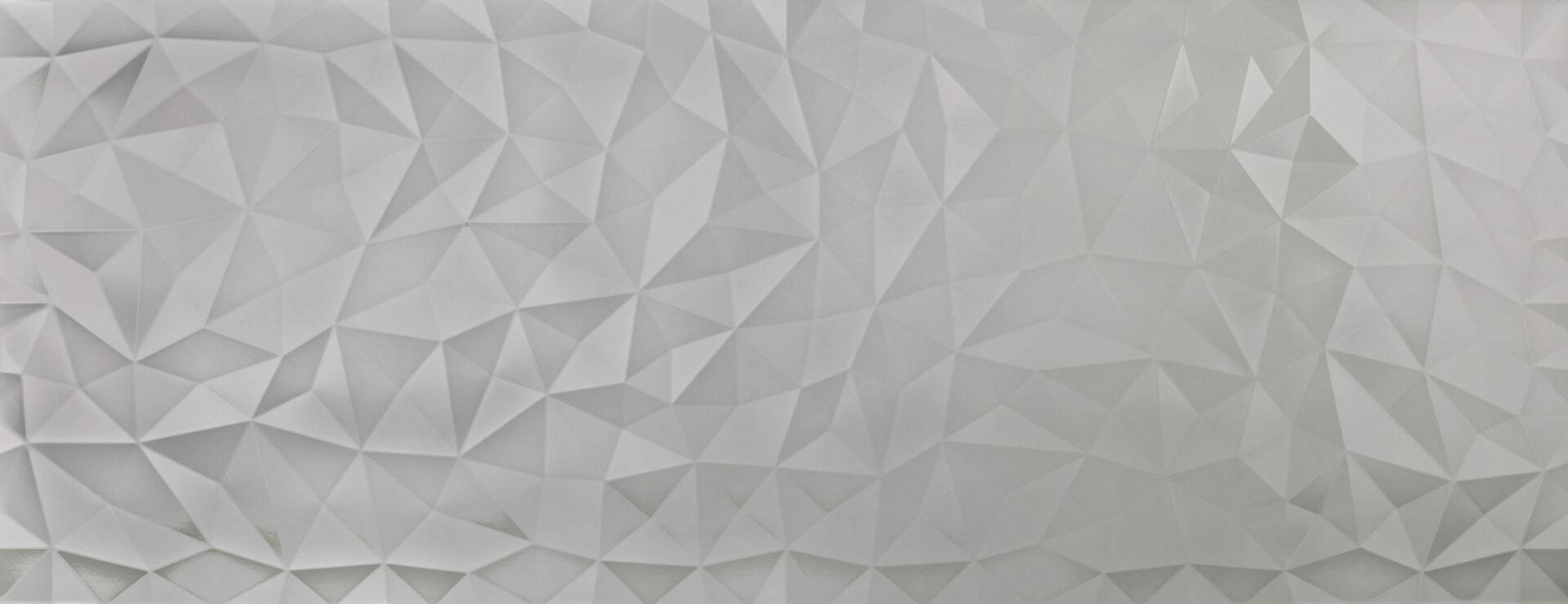 Elements Reef Silver real material sample - faceted polygon laminate
