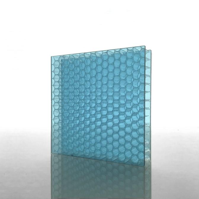 Luminous Rings in Clear Blue real material sample