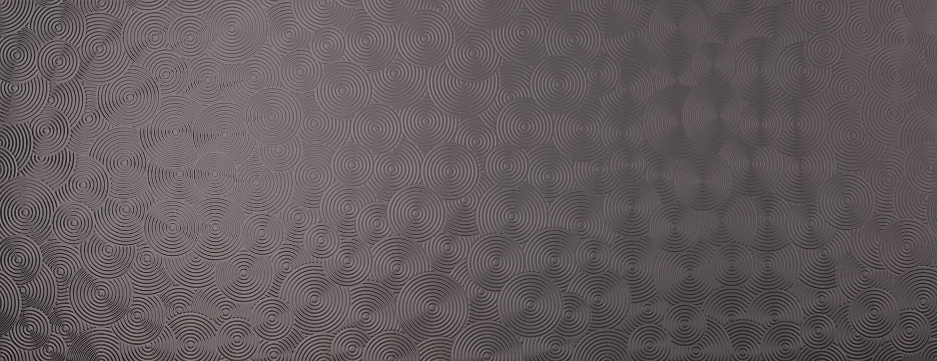 Elements Swell Anthracite real material sample - concentric ripple laminate