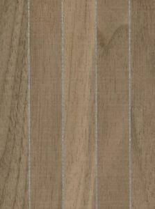 Koncepts Walnut Stripes real material sample - striped metal inlay veneer